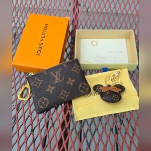 Wallet And Minnie Mouse Key Chain